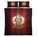 Housse De Couette OGC Nice French Football Teams 10 Parure de lit Ensemble De Literie