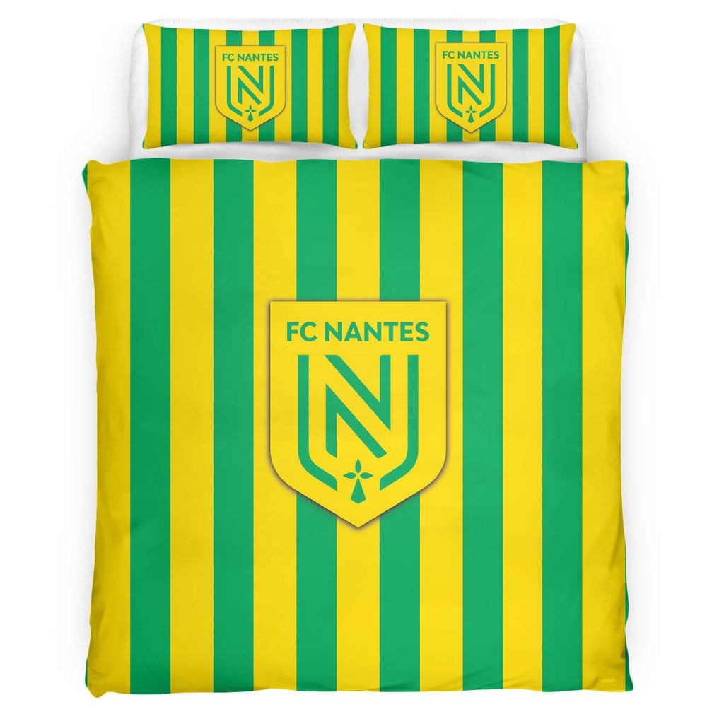 Housse De Couette FC Nantes French Football Teams 19 Parure de lit Ensemble De Literie