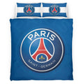 Housse De Couette PSG FC Paris Saint Germain Football Club 4 Parure de lit Ensemble De Literie