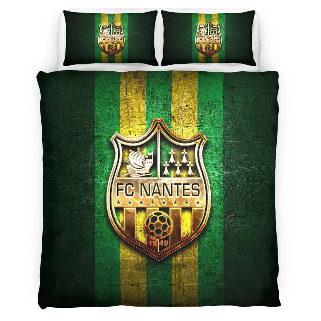 Housse De Couette FC Nantes French Football Teams 14 Parure de lit Ensemble De Literie