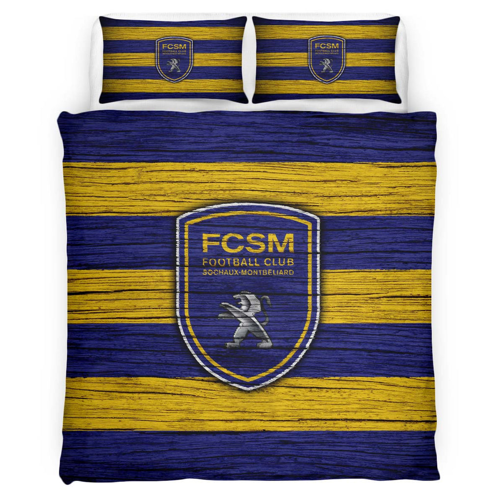 Housse De Couette FCSM FC Sochaux-MontbÃ©liard French Football Teams 05 Parure de lit Ensemble De Literie