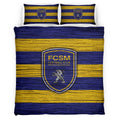 Housse De Couette FCSM FC Sochaux-MontbÃ©liard French Football Teams 05 Parure de lit Ensemble De Literie