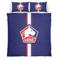 Housse De Couette LOSC Lille OSC French Football Teams 25 Parure de lit Ensemble De Literie