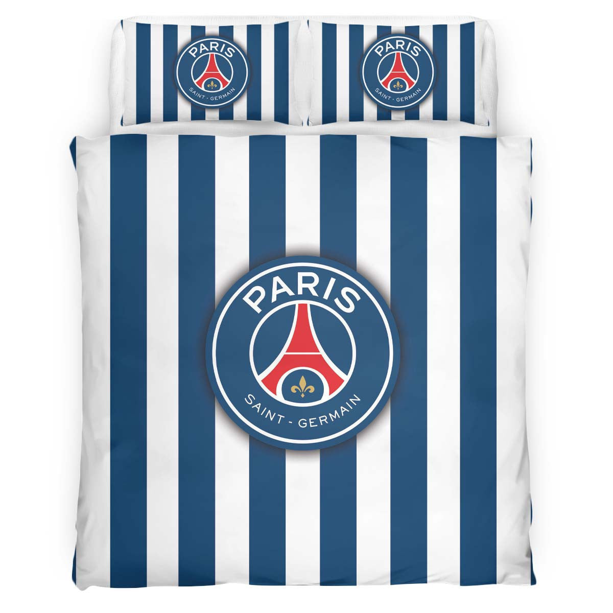 Housse De Couette PSG FC Paris Saint Germain Football Club 30 Parure de lit Ensemble De Literie