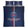 Housse De Couette PSG FC Paris Saint Germain Football Club 6 Parure de lit Ensemble De Literie