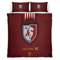 Housse De Couette LOSC Lille OSC French Football Teams 07 Parure de lit Ensemble De Literie