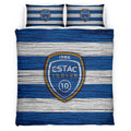 Housse De Couette ESTAC Troyes Football Teams 15 Parure de lit Ensemble De Literie