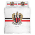 Housse De Couette OGC Nice French Football Teams 07 Parure de lit Ensemble De Literie