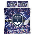 Housse De Couette Girondins de Bordeaux French Football Teams 06 Parure de lit Ensemble De Literie