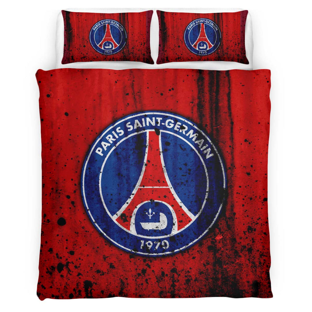 Housse De Couette PSG FC Paris Saint Germain Football Club 25 Parure de lit Ensemble De Literie