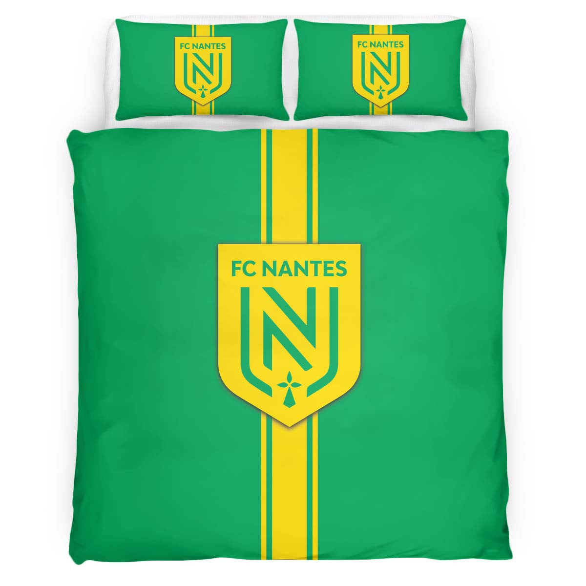 Housse De Couette FC Nantes French Football Teams 18 Parure de lit Ensemble De Literie
