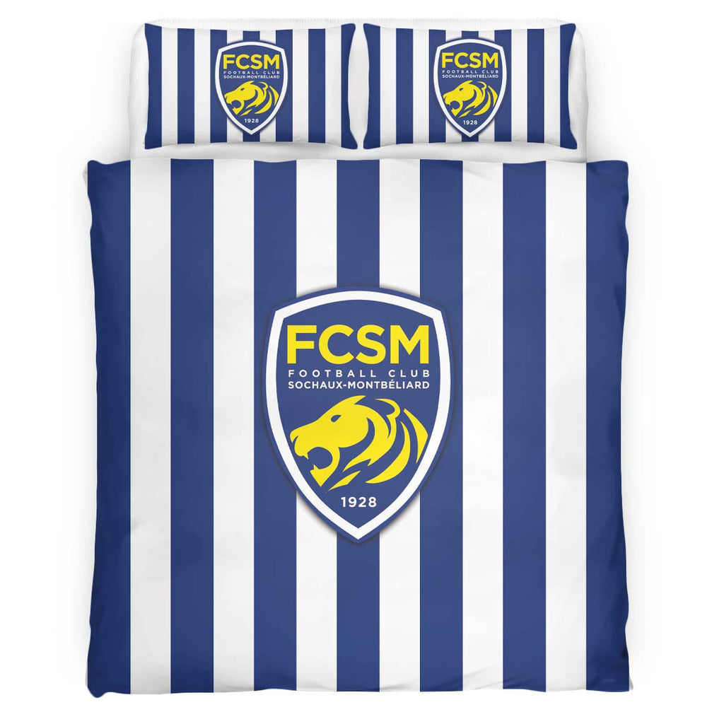 Housse De Couette FCSM FC Sochaux-MontbÃ©liard French Football Teams 12 Parure de lit Ensemble De Literie