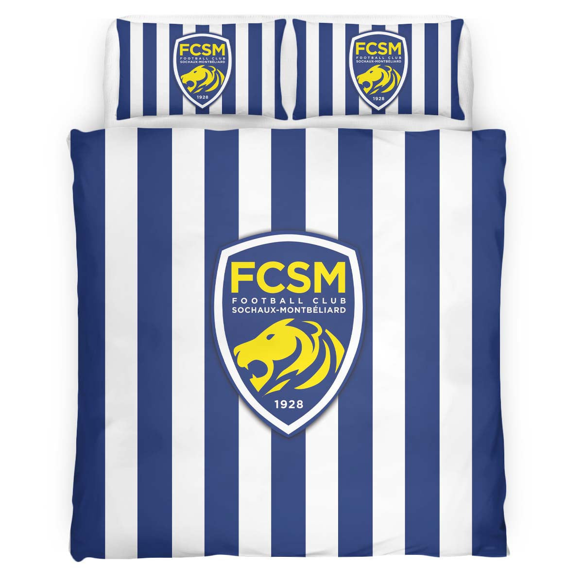 Housse De Couette FCSM FC Sochaux-MontbÃ©liard French Football Teams 12 Parure de lit Ensemble De Literie