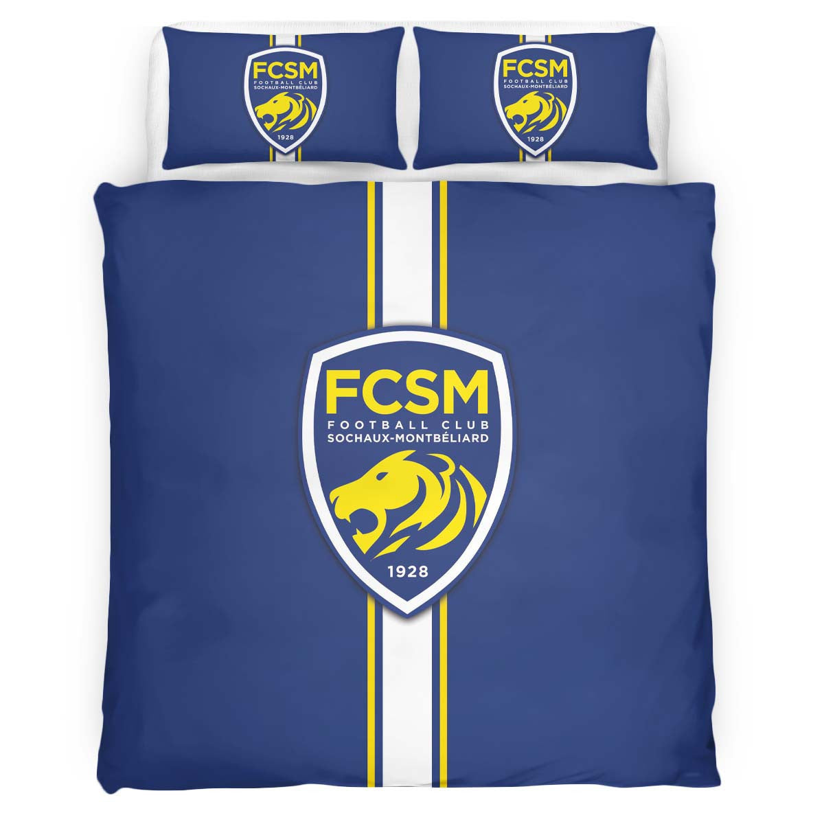 Housse De Couette FCSM FC Sochaux-MontbÃ©liard French Football Teams 13 Parure de lit Ensemble De Literie