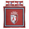 Housse De Couette LOSC Lille OSC French Football Teams 06 Parure de lit Ensemble De Literie