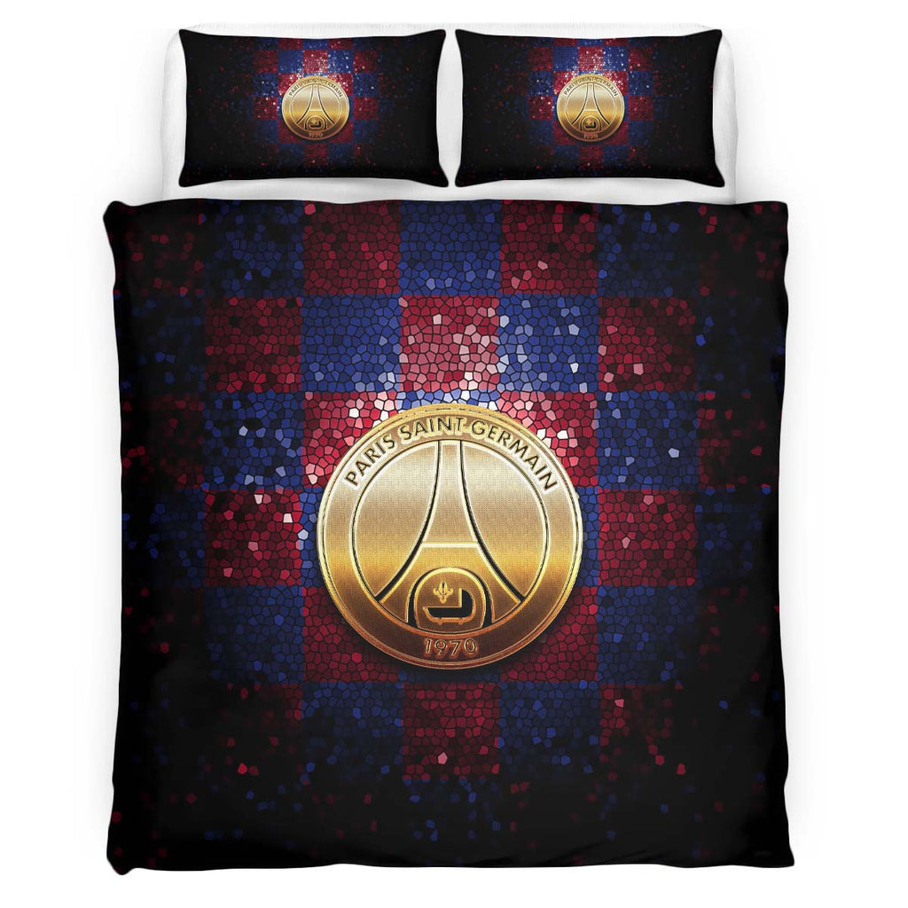 Housse De Couette PSG FC Paris Saint Germain Football Club 21 Parure de lit Ensemble De Literie
