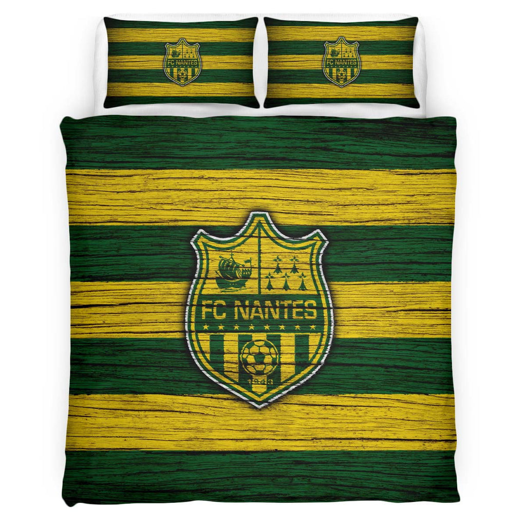 Housse De Couette FC Nantes French Football Teams 12 Parure de lit Ensemble De Literie