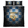 Housse De Couette GF 38 Grenoble Foot 38 French Football Teams 01 Parure de lit Ensemble De Literie