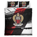 Housse De Couette OGC Nice French Football Teams 05 Parure de lit Ensemble De Literie