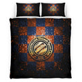 Housse De Couette Montpellier HSC French Football Teams 06 Parure de lit Ensemble De Literie