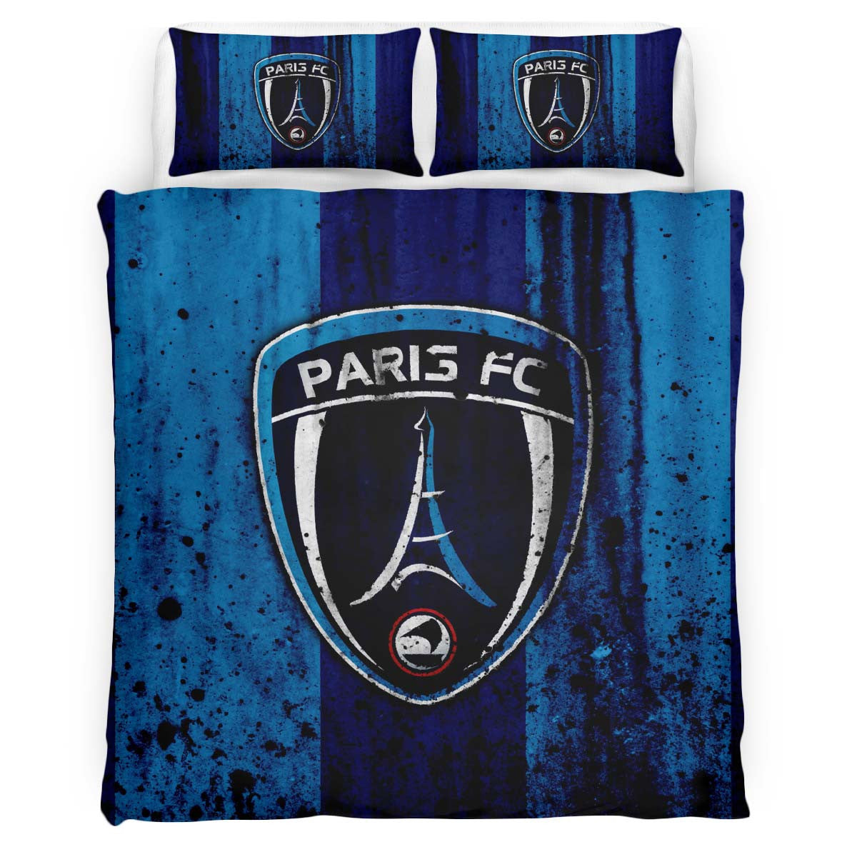 Housse De Couette Paris FC French Football Teams 05 Parure de lit Ensemble De Literie