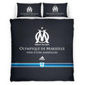 Housse De Couette OM Olympique de Marseille French Football Teams 02 Parure de lit Ensemble De Literie