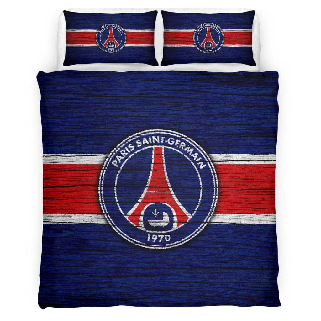 Housse De Couette PSG FC Paris Saint Germain Football Club 16 Parure de lit Ensemble De Literie