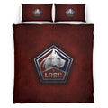 Housse De Couette LOSC Lille OSC French Football Teams 10 Parure de lit Ensemble De Literie