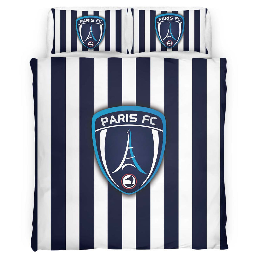 Housse De Couette Paris FC French Football Teams 08 Parure de lit Ensemble De Literie