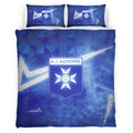 Housse De Couette AJ Auxerre French Football Teams 04 Parure de lit Ensemble De Literie