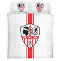 Housse De Couette AC Ajaccio French Football Teams ACA FC 10 Parure de lit Ensemble De Literie
