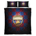 Housse De Couette Clermont Foot French Football Teams 02 Parure de lit Ensemble De Literie