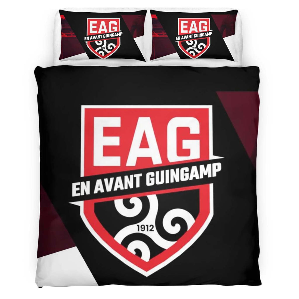 Housse De Couette En Avant de Guingamp French Football Teams EAG 07 Parure de lit Ensemble De Literie