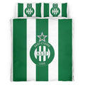 Housse De Couette AS Saint-Etienne French Football Teams 01 Parure de lit Ensemble De Literie