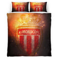 Housse De Couette AS Monaco French Football Teams 05 Parure de lit Ensemble De Literie