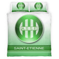 Housse De Couette AS Saint-Etienne French Football Teams 05 Parure de lit Ensemble De Literie