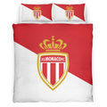 Housse De Couette AS Monaco French Football Teams 02 Parure de lit Ensemble De Literie