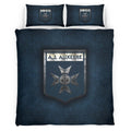 Housse De Couette AJ Auxerre French Football Teams 01 Parure de lit Ensemble De Literie