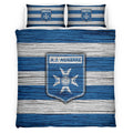 Housse De Couette AJ Auxerre French Football Teams 12 Parure de lit Ensemble De Literie