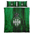 Housse De Couette AS Saint-Etienne French Football Teams 13 Parure de lit Ensemble De Literie