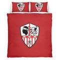 Housse De Couette AC Ajaccio French Football Teams ACA FC 13 Parure de lit Ensemble De Literie
