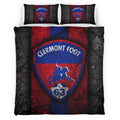Housse De Couette Clermont Foot French Football Teams 08 Parure de lit Ensemble De Literie