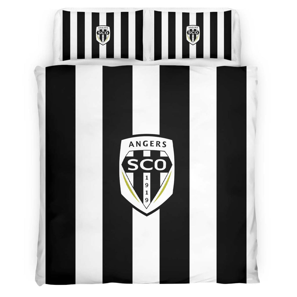 Housse De Couette Angers SCO French Football Teams 01 Parure de lit Ensemble De Literie