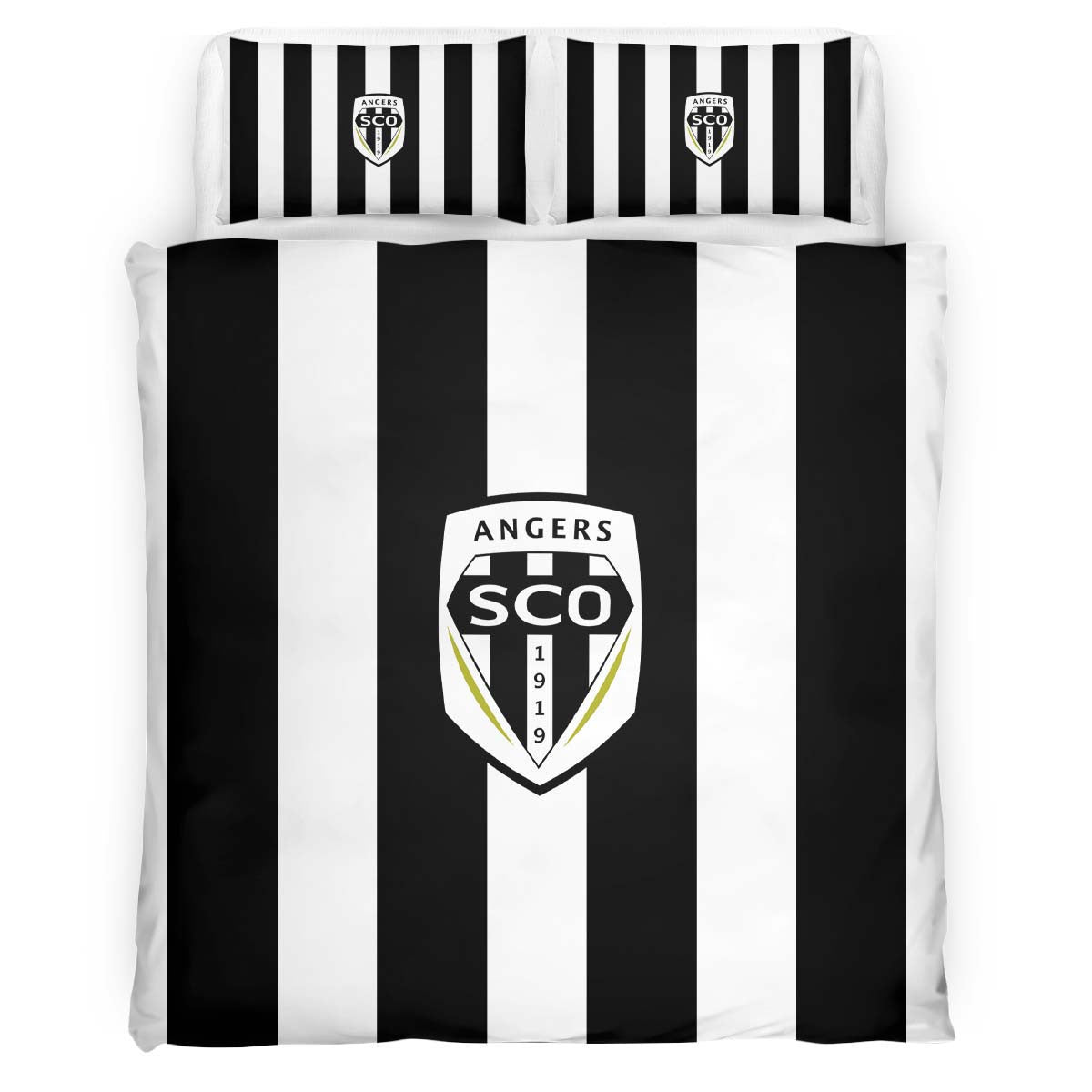 Housse De Couette Angers SCO French Football Teams 01 Parure de lit Ensemble De Literie