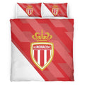 Housse De Couette AS Monaco French Football Teams 20 Parure de lit Ensemble De Literie
