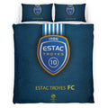 Housse De Couette ESTAC Troyes Football Teams 03 Parure de lit Ensemble De Literie