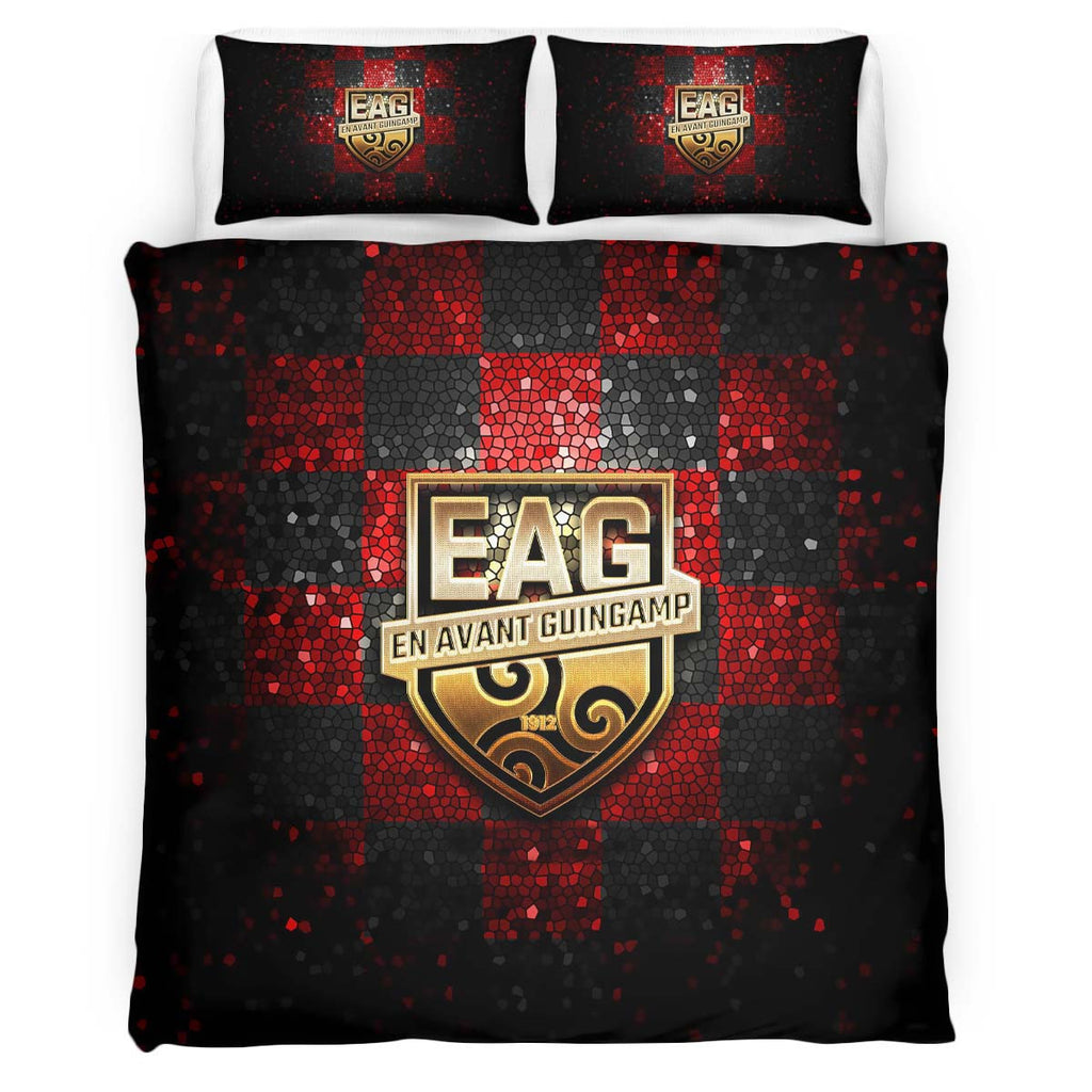 Housse De Couette En Avant de Guingamp French Football Teams EAG 04 Parure de lit Ensemble De Literie