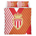 Housse De Couette AS Monaco French Football Teams 18 Parure de lit Ensemble De Literie