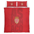 Housse De Couette AS Monaco French Football Teams 13 Parure de lit Ensemble De Literie