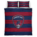 Housse De Couette Clermont Foot French Football Teams 07 Parure de lit Ensemble De Literie
